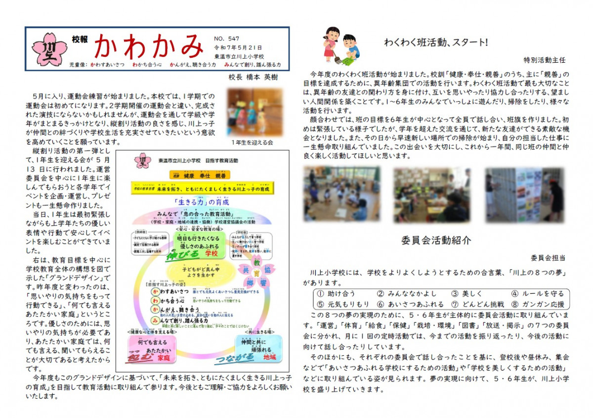 校報５月１